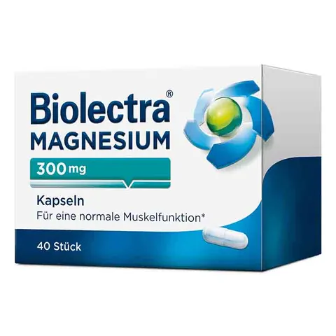 Biolectra MAGNESIUM 300mg 40 St Kapseln – Bild 1