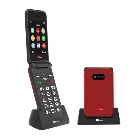 TTfone TT760 4G EU - Red / Dock Charger – image 1