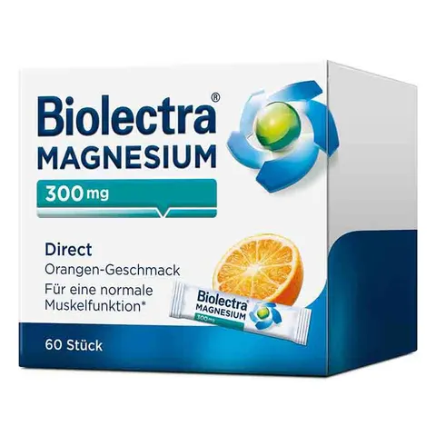 Biolectra MAGNESIUM 300mg Direct Orange 60 St Pellets – Bild 1