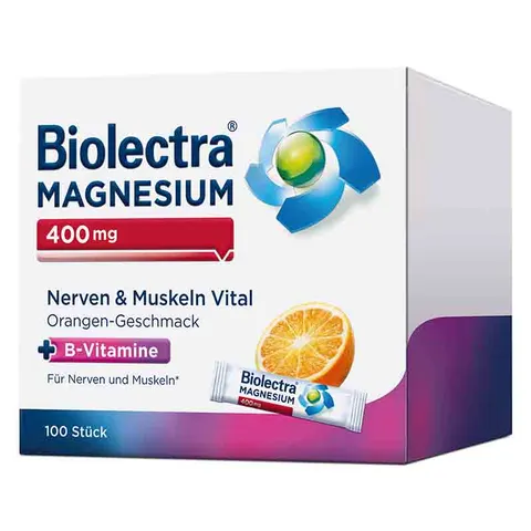Biolectra MAGNESIUM 400 mg 100 St Pellets – Bild 1