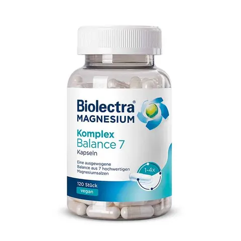 Biolectra Magnesium Komplex Balance 7 Kapseln – Bild 1