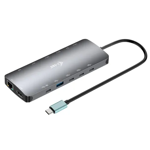 I-TEC USB-C Metal Nano Dock 3xDisplay+PD – Bild 1