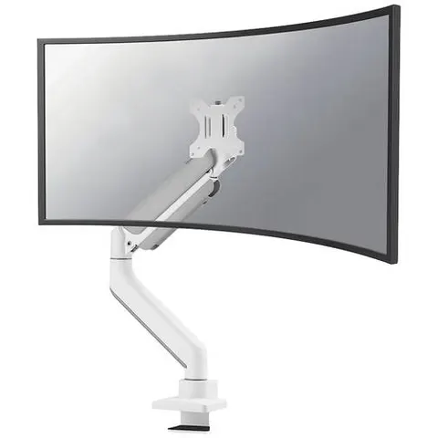 NEOMOUNTS Next Core Desk Mount 1 Wide – Weiß – Bild 1