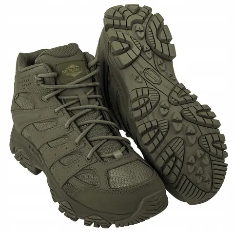 Bottes d'intervention MOAB 3 Tactical Mid Waterproof – Vert olive – 927737 – image 1
