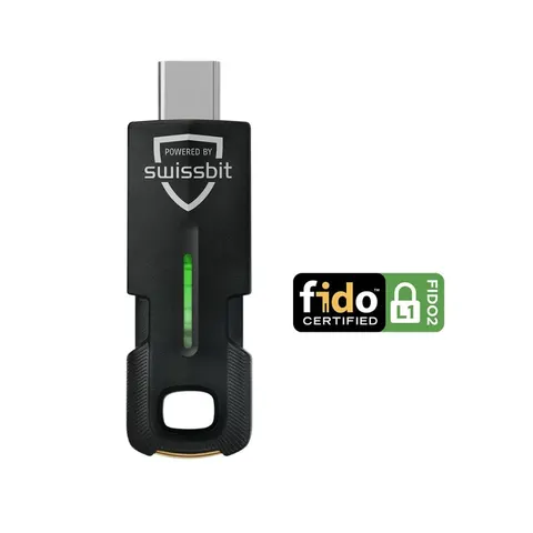 Swissbit iShield Key 2 FIDO2 USB-C – image 1