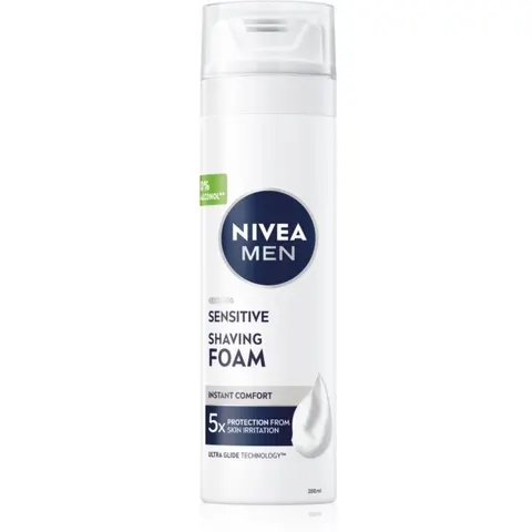 Nivea - Shaving Foam Sensitive 200 ml - 200ml – afbeelding 1