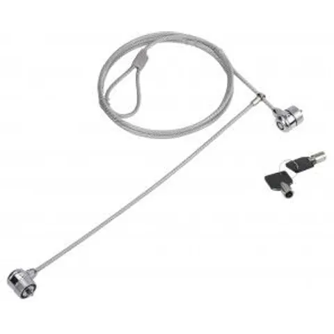 Conceptronic CNBSLOCK15T cable antirrobo Plata 1,5 m – imagen 1