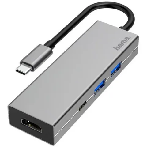 MTRADING Adattatore HUB USB TYPE C 3.1 7200107 Silver – immagine 1