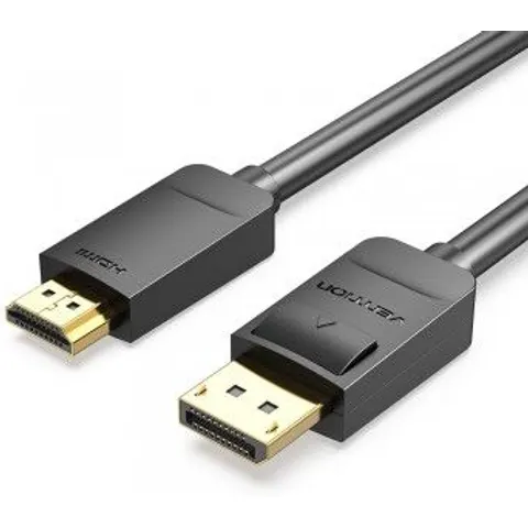 Cable Vention / Displayport Macho - HDMI Macho/ 1.5m/ Negro – imagen 1