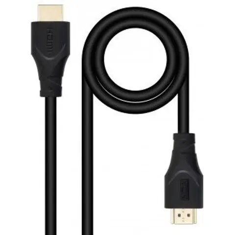 Nanocable Cable HDMI V1.4 CCS, A/M-A/M, Negro, 3m – imagen 1