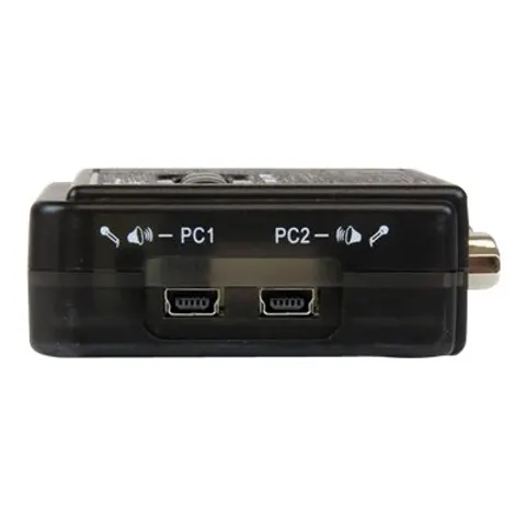 STARTECH.COM ST SV211KUSB - 2-Port KVM Switch, VGA – image 1
