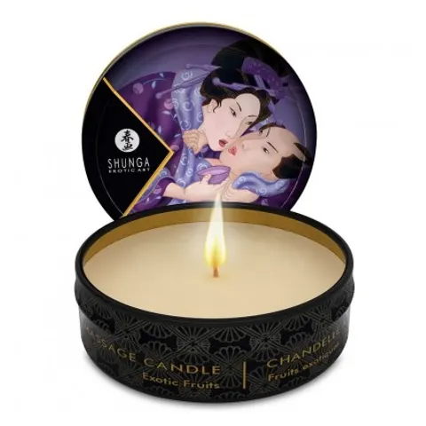 Shunga - Mini Massagekaars - Libido Exotic Fruits - 30 ml – afbeelding 1