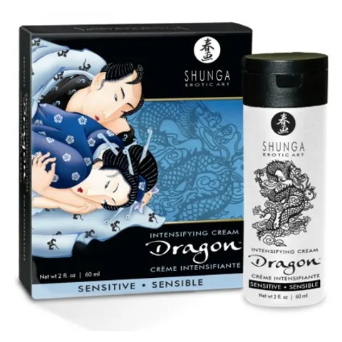 Shunga - Dragon Intensifying - Stimulerende Creme Voor Hem – afbeelding 1