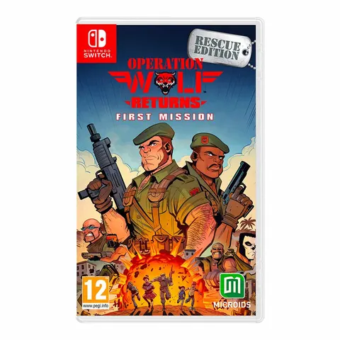 Operation Wolf Returns: First Mission: Rescue Edition - Switch – afbeelding 1