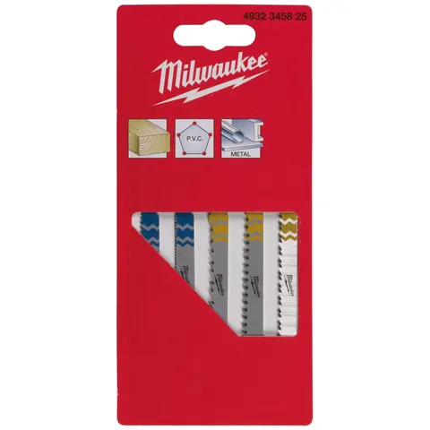 Milwaukee Stichsägeblatt Set (5-teilig) – Bild 1