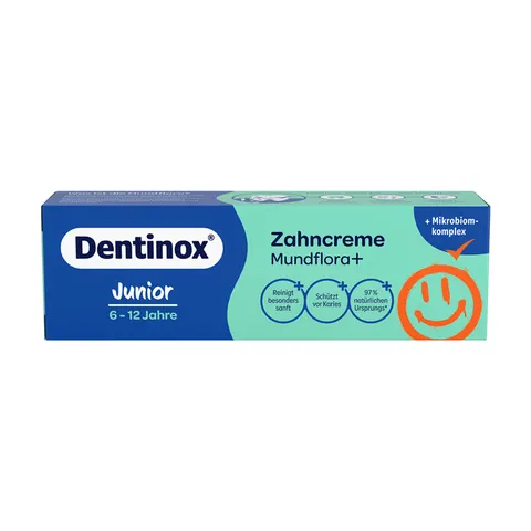 Dentinox® Zahncreme Mundflora+ Junior – Bild 1