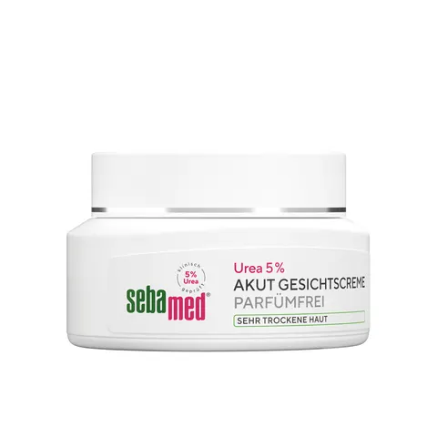 Sebamed Akut Gesichtscreme Urea 5% Parfumfrei – Bild 1