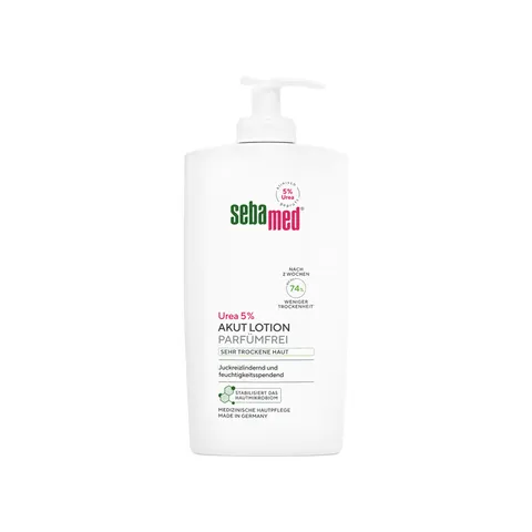 Sebamed Akut Lotion Urea 5% Parfumfrei – Bild 1