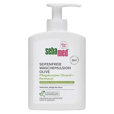 Sebamed Waschemulsion Oliven+panthenol – Bild 1