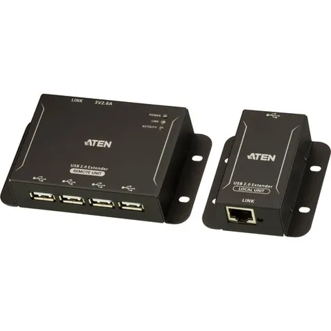 ATEN KVM Verlengkabel Zwart – afbeelding 1