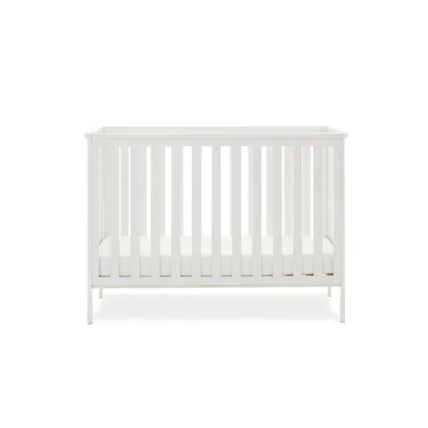 Obaby Evie Mini Cot Bed - White - No Mattress – image 1