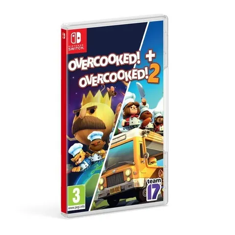 Overcooked + Overcooked 2 (Switch) – afbeelding 1