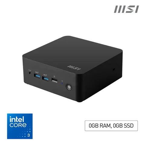 MSI Cubi NUC 1M Intel Core i3 100U Barebone – 90AR0072M00010MSI – image 1
