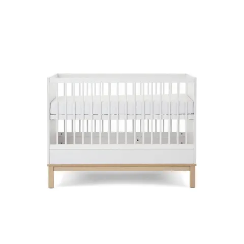 Obaby Astrid Mini Cot Bed - White - No Mattress – image 1