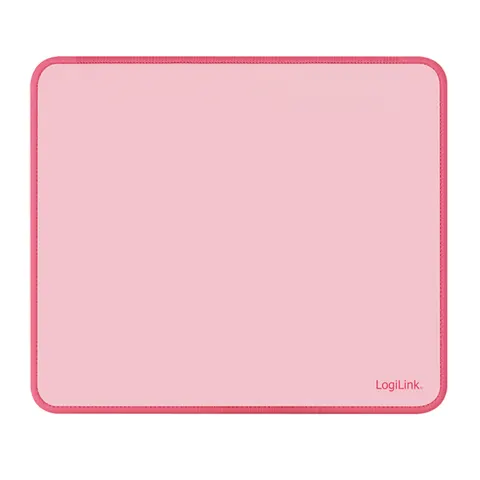 LogiLink Mouse Pad. 220 x 250 mm. pink – image 1