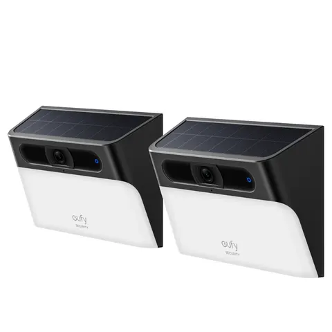 eufy Solar Wall Light Cam S120 (2-pack) White – afbeelding 1