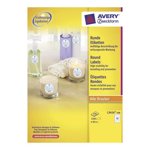 Avery Etiketten – afbeelding 1