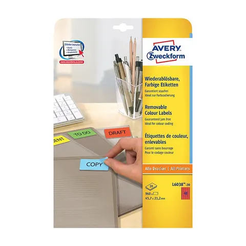 Avery L6038-20 – afbeelding 1