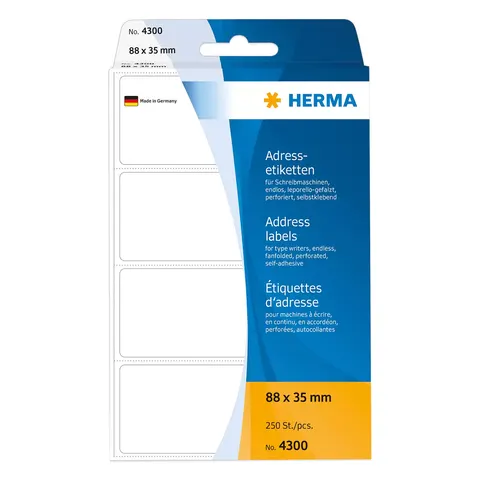 Herma 4300 adreslabels – afbeelding 1