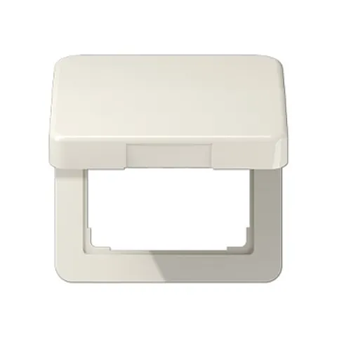 Jung CD590BFKL JUN Klapdeksel WD M/cenpl WIT – afbeelding 1