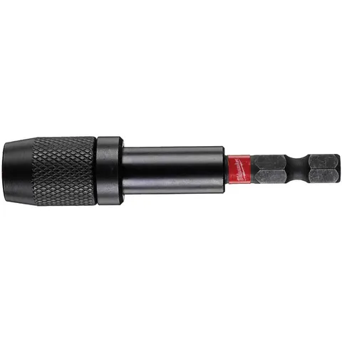 Milwaukee Shockwave bithouder met borging 73mm – afbeelding 1