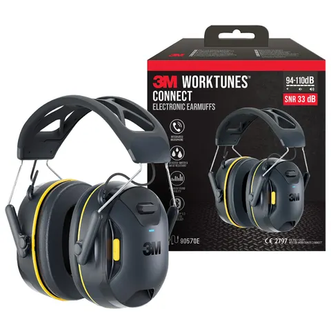 3M Worktunes Bluetooth gehoorkap – afbeelding 1