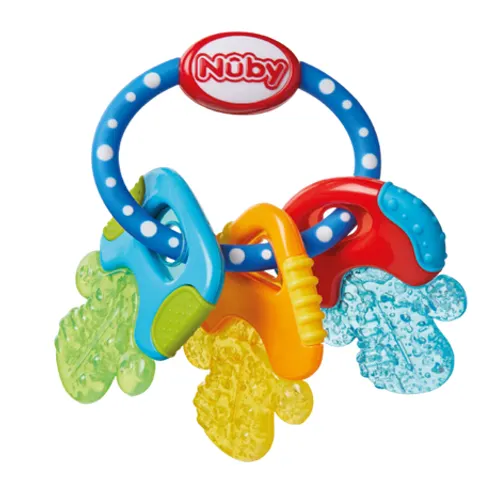 Nuby Icy Bites Keys Rings Teether – image 1