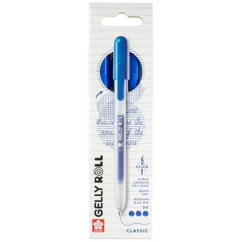 Sakura Gelly Roll Retractable Classic Set 3(Blauw) – afbeelding 1