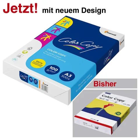 Laserpapier Color Copy A3 100gr wit 500 vel – afbeelding 1