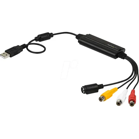 StarTech.com USB Video Capture Adapter Cable - S-Video/Composite to US – image 1