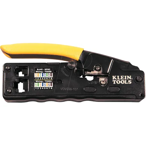 KLEIN TOOLS KLT VDV226107 - Compact Crimping and stripping tool – image 1