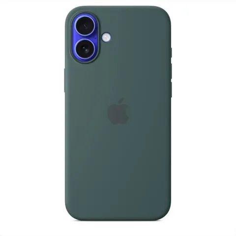 Apple Silikon Case iPhone 16 Plus mit MagSafe (seegrün) – Bild 1
