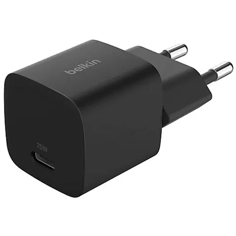 Belkin BoostCharge 25 W USB-C Ladegerät, schwarz – Bild 1