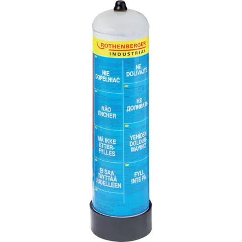 Rothenberger Zuurstofwegwerpfles 110 bar – afbeelding 1