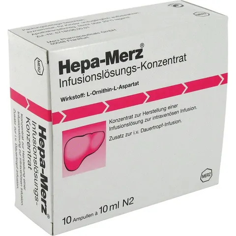 Hepa Merz Infusionskonzentrat Ampullen – Bild 1
