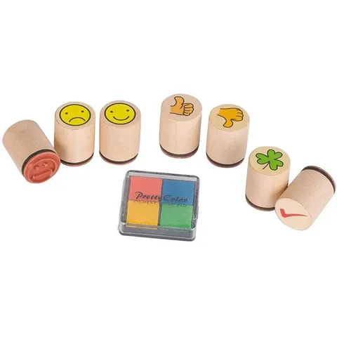 7 mini Tampons encreurs - Goki – image 1