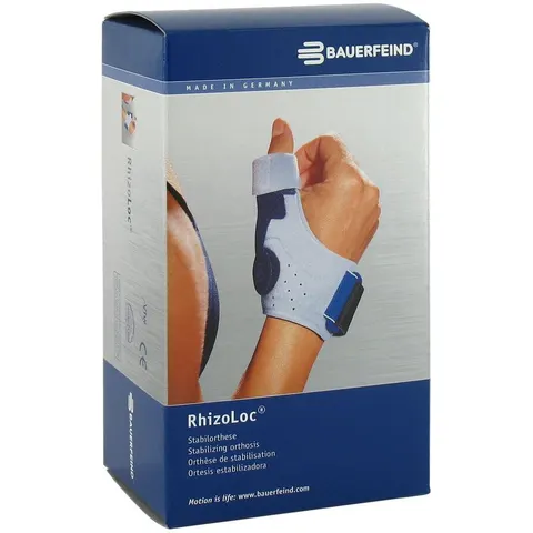 Bauerfeind RhizoLoc Duimbrace - 1 - Links - Grijs – afbeelding 1