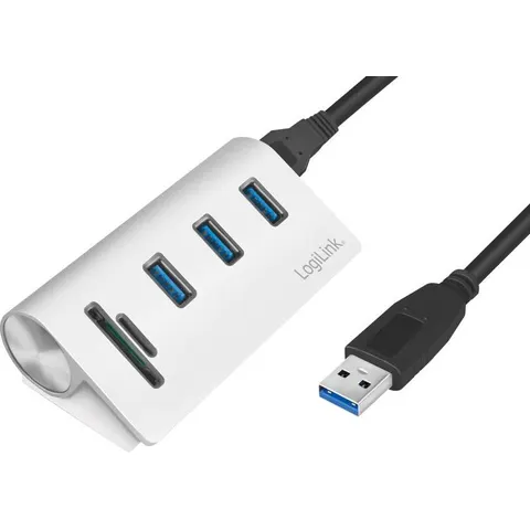 LOGILINK CR0045 - Docking Station, USB 3.0, microSD/SD – image 1