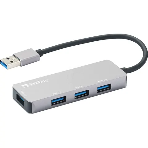 Sandberg USB-A Hub 1xUSB3.0+3x2.0 SAVER – image 1