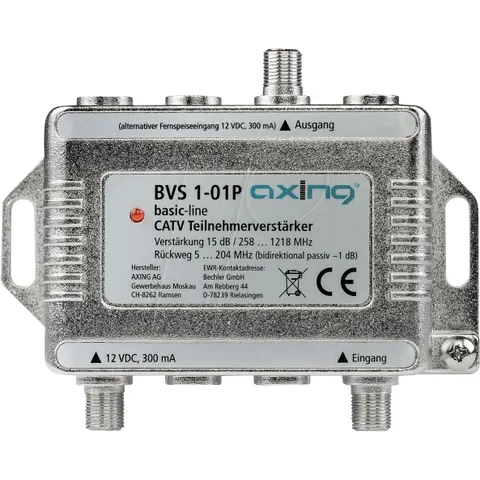 AXING BVS1-01P - CATV subscriber amplifier – image 1